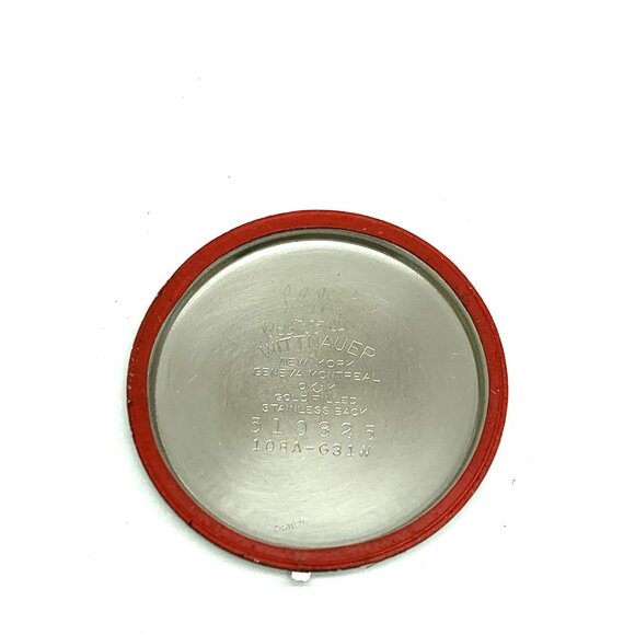 Wittnauer Men's Watch 108A Vintage 60'S Swiss Hand Wind 11WSG 32mm Leather Strap - Picture 8 of 15